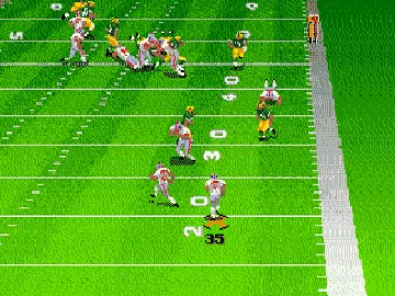 Madden NFL 98 (USA) screen shot game playing